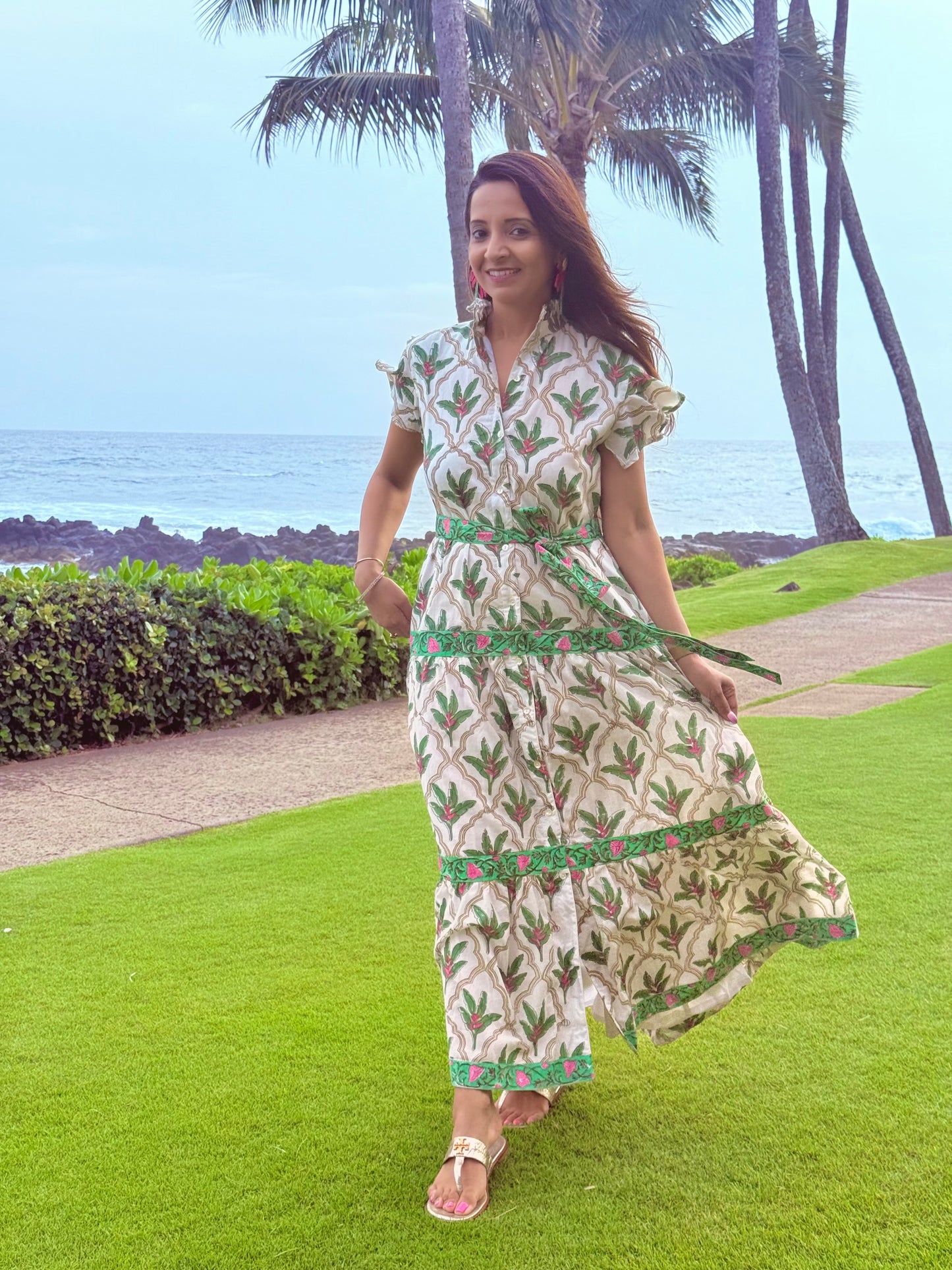 Devi Dress | Birds of Paradise