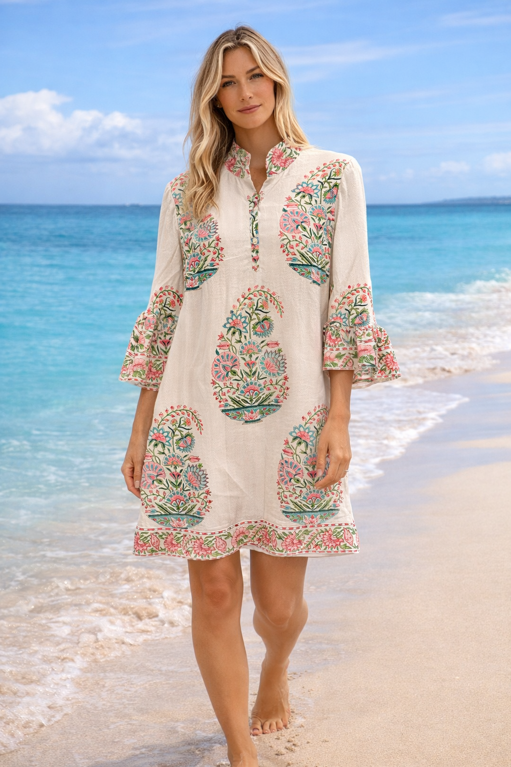 Pam Shirt Dress | Paisley Bowl