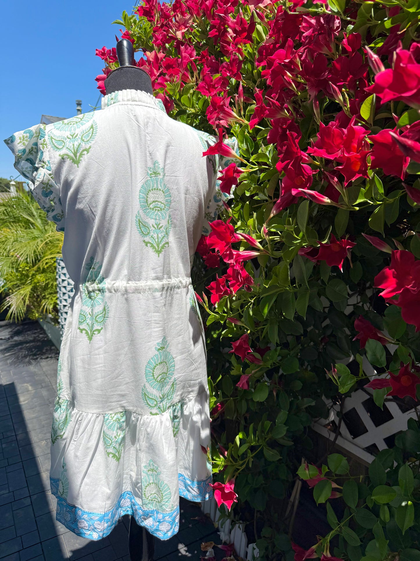 Tina Dress | Blue Poppy