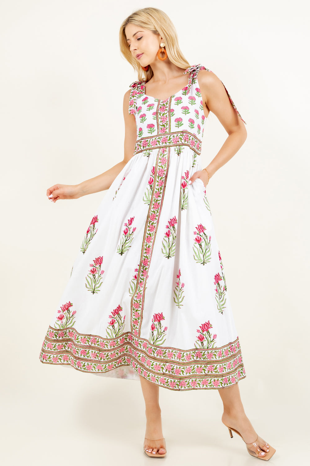 Priya Maxi Dress | Pink Palace