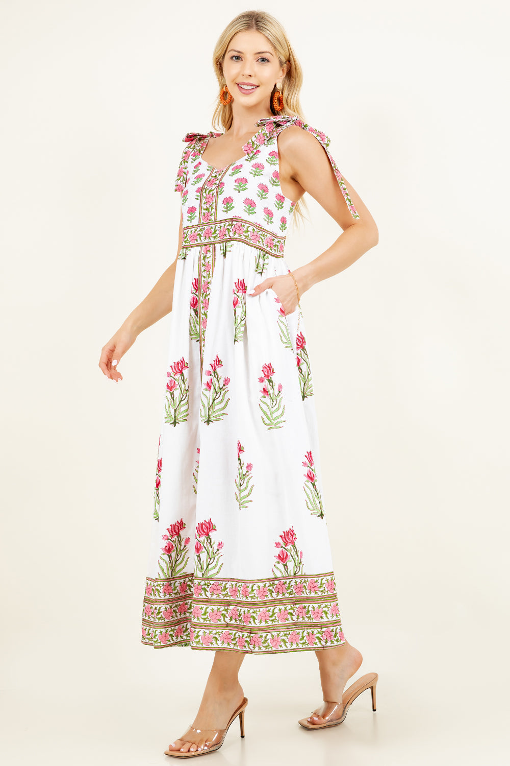 Priya Maxi Dress | Pink Palace