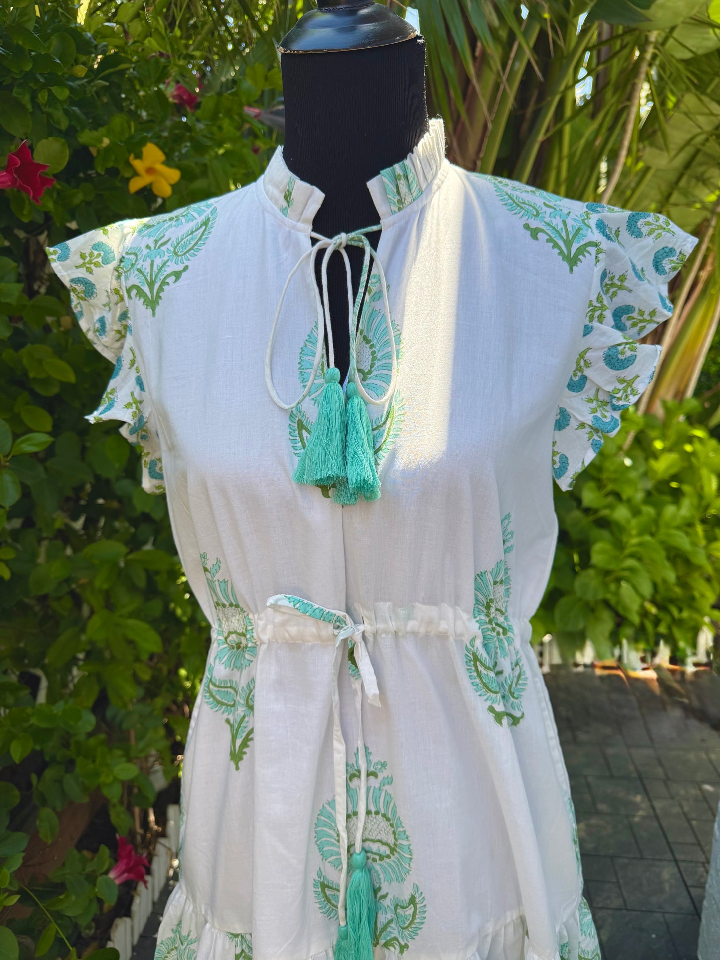 Tina Dress | Blue Poppy