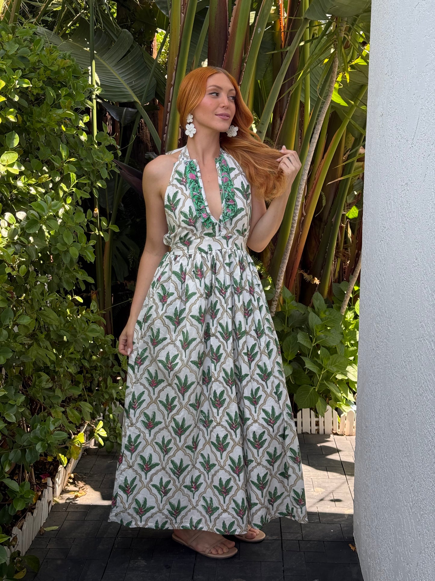 Mili Dress | Birds of Paradise