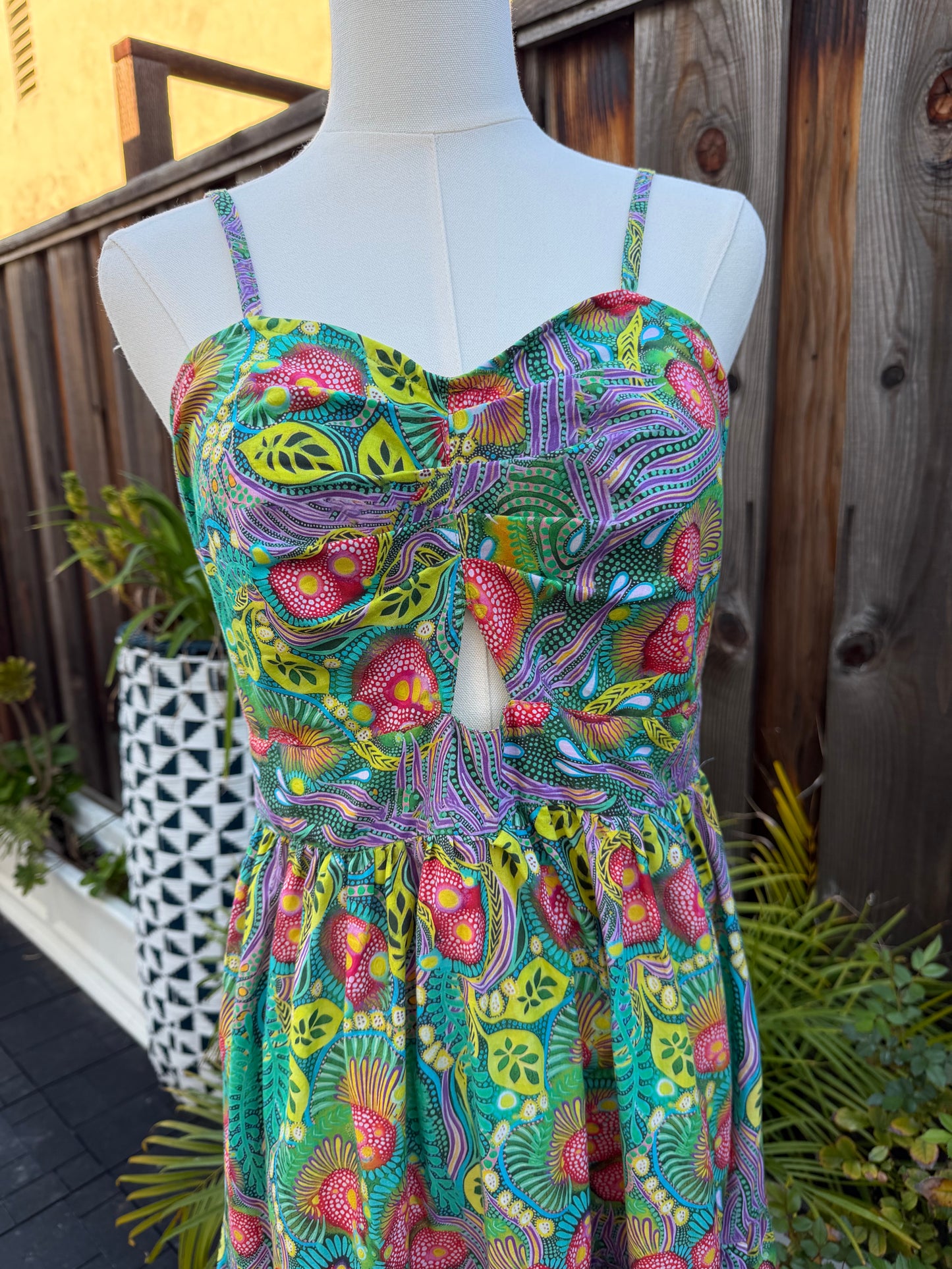 Emma Dress | Coral Garden