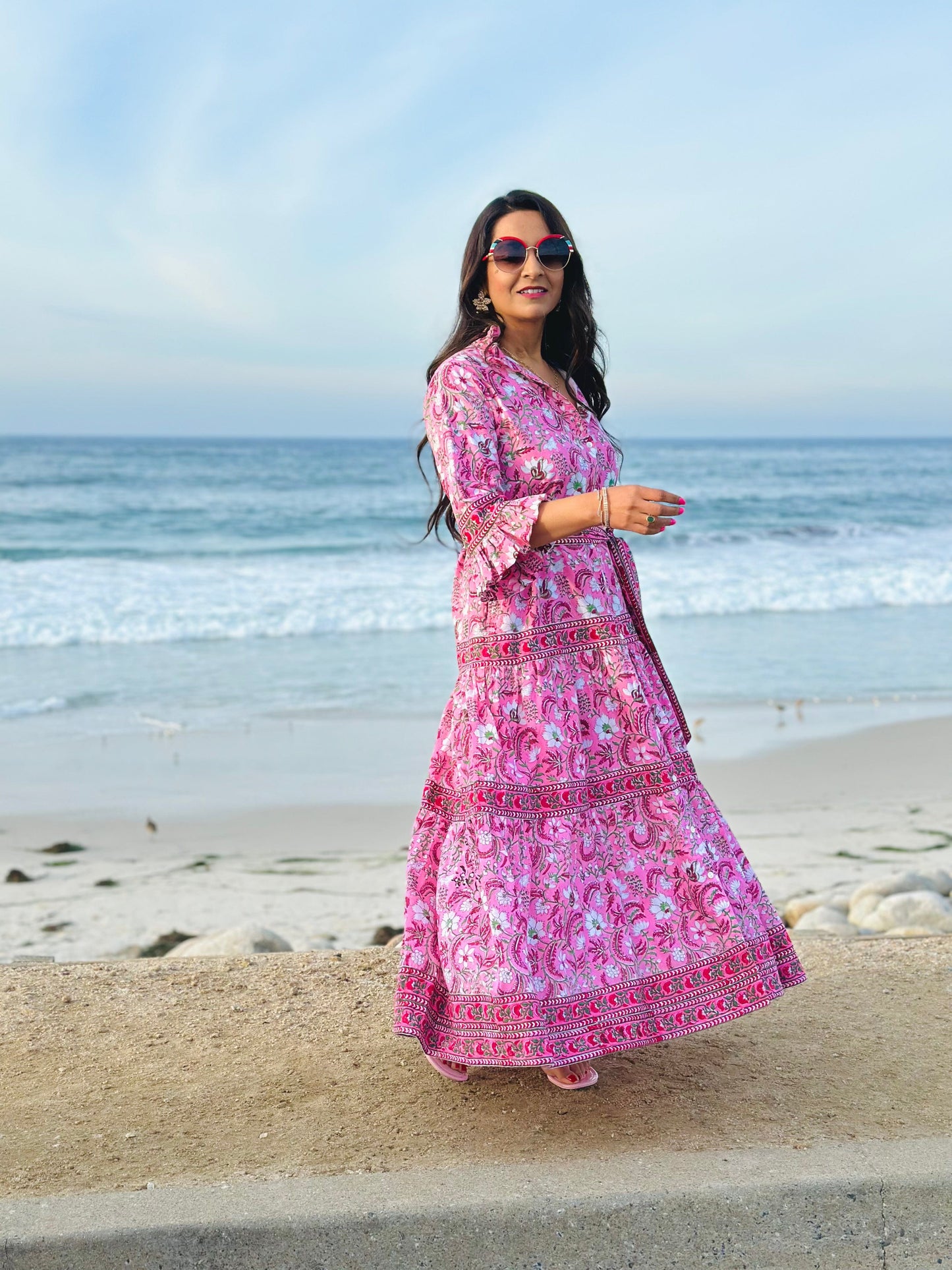 Kim Maxi Dress Pink