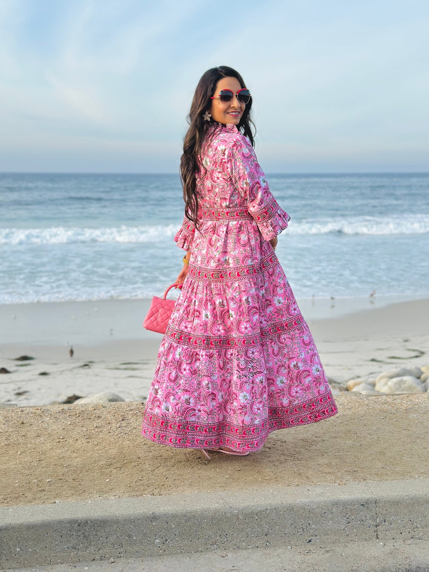 Kim Maxi Dress Pink