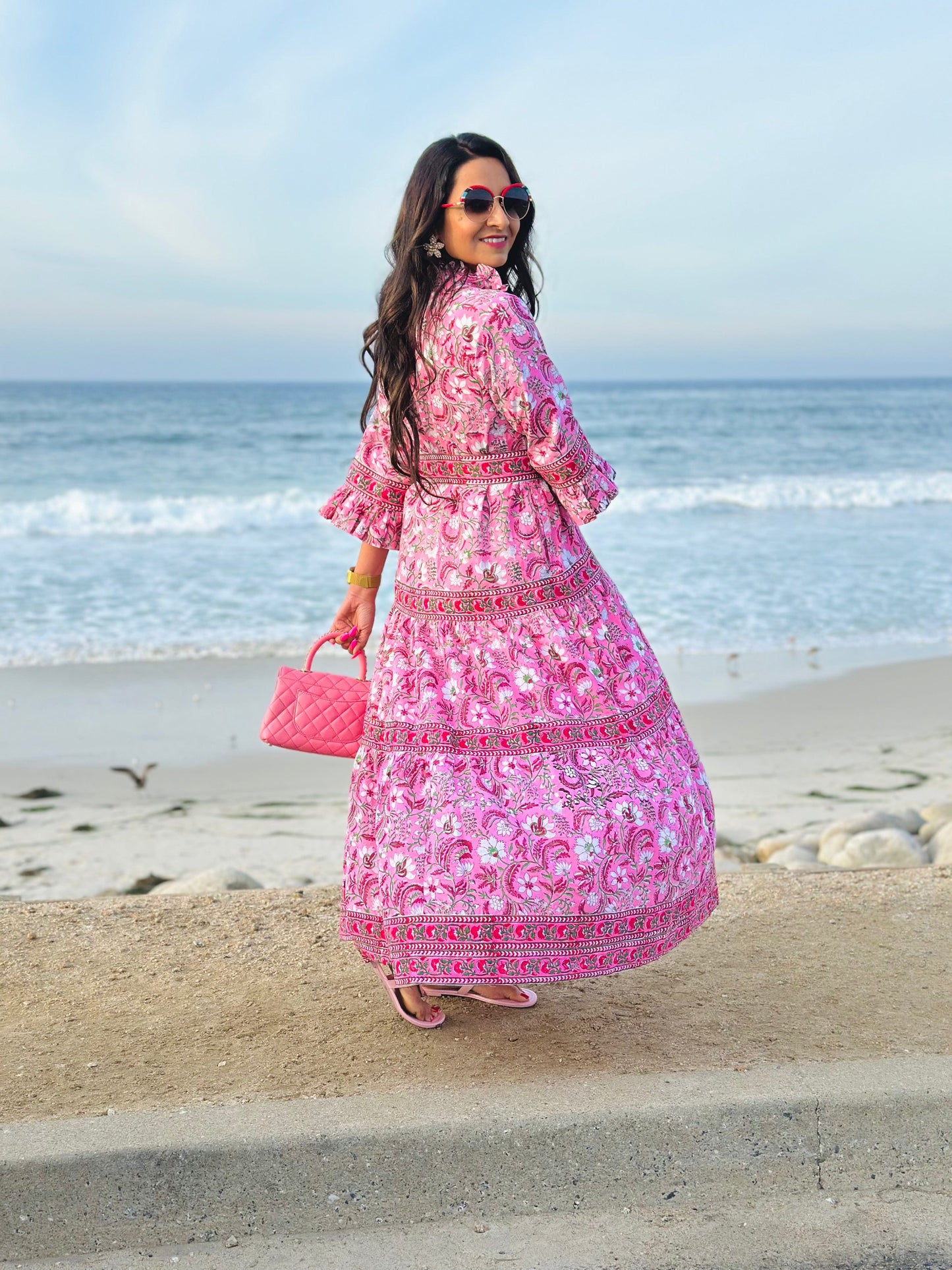 Kim Maxi Dress Pink