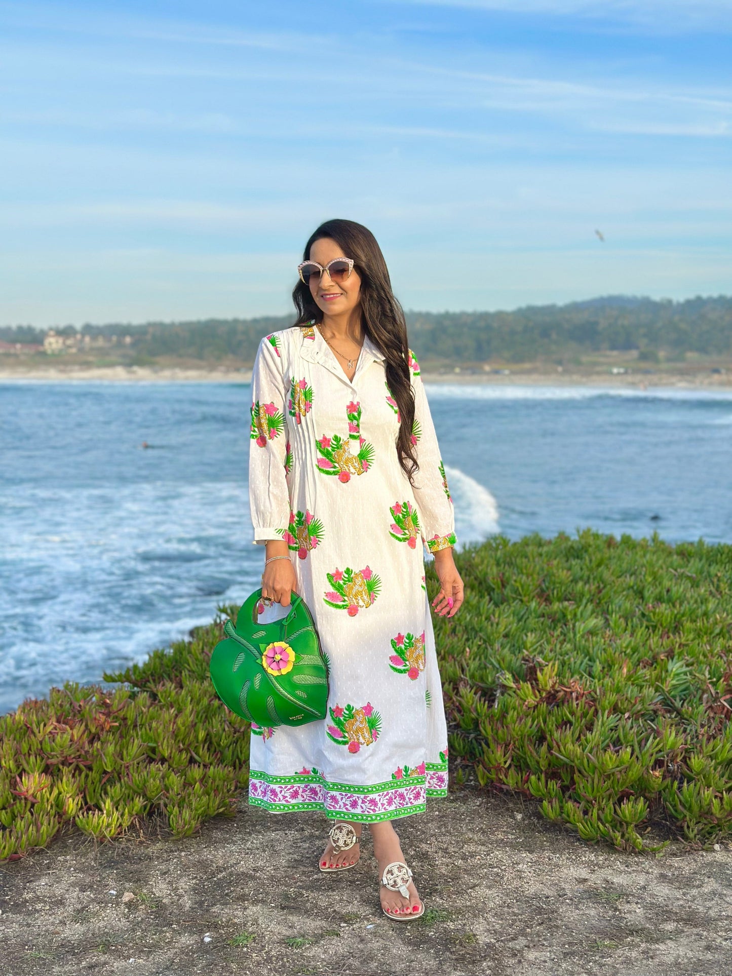Mira Tiger Caftan
