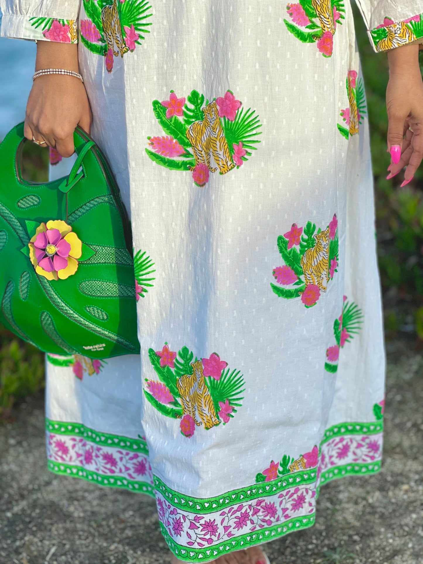 Mira Tiger Caftan