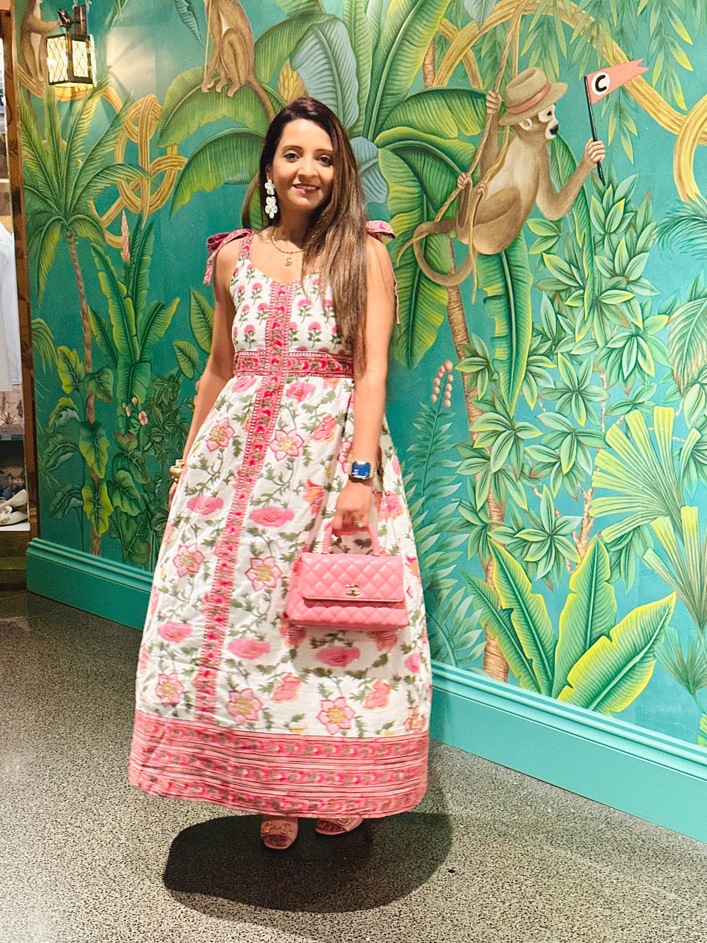 Priya Shoulder Tie Maxi