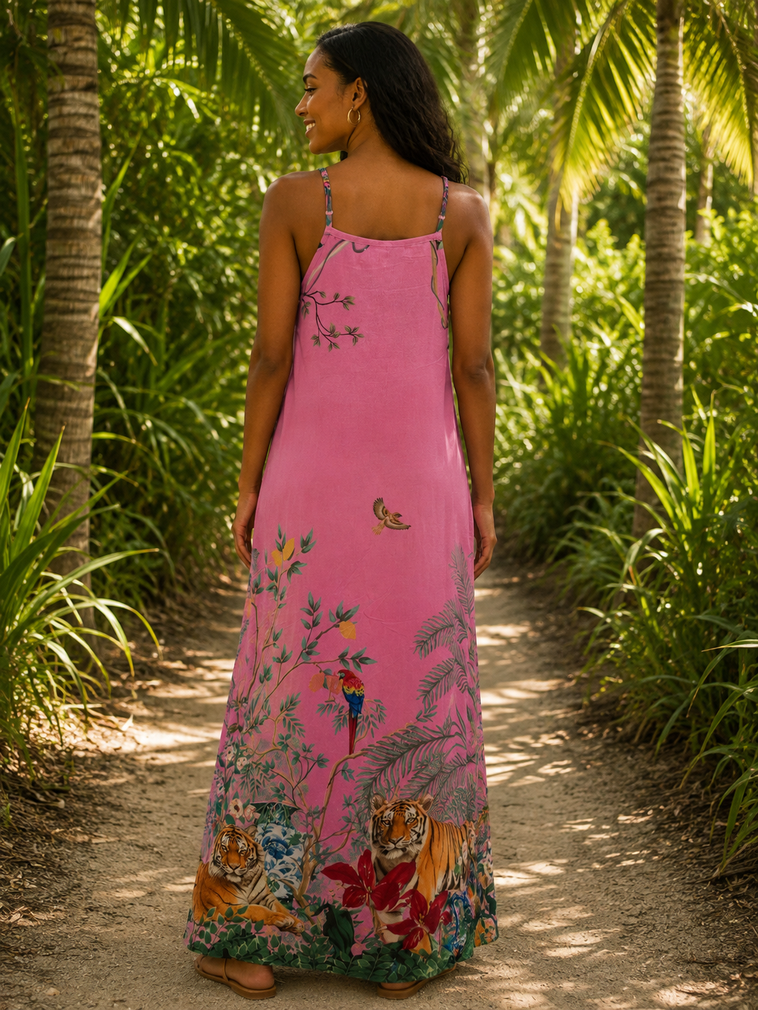 Meli Dress | Palm Royale Tiger