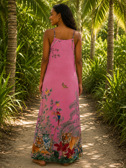 Meli Dress | Palm Royale Tiger