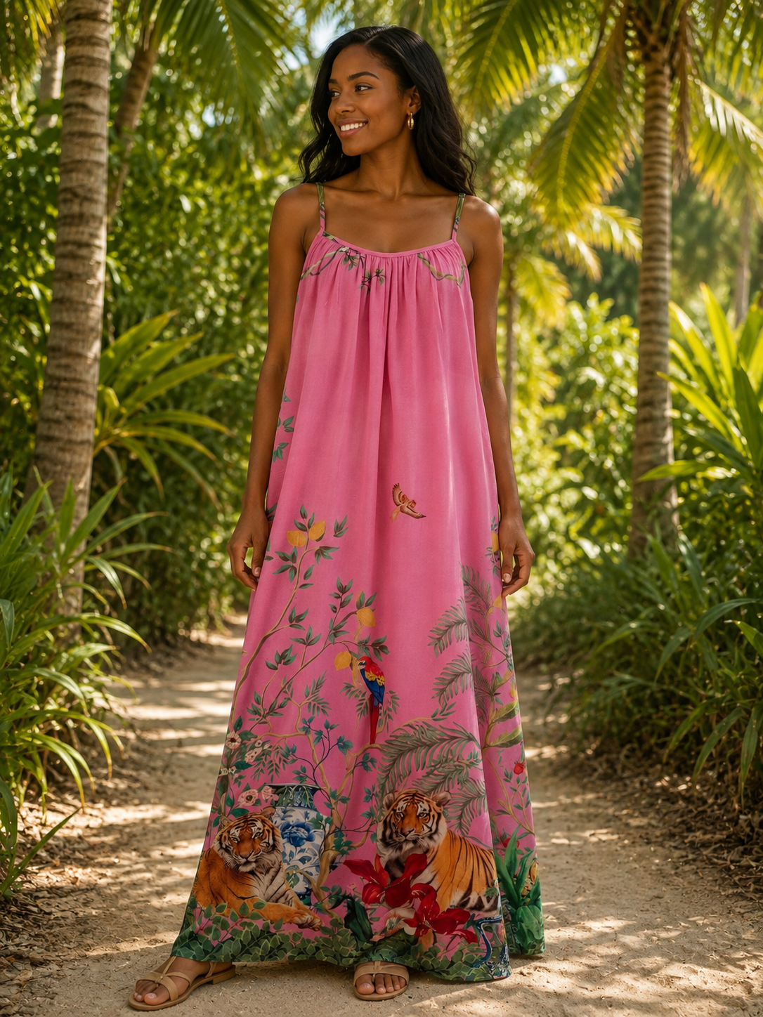 Meli Dress | Palm Royale Tiger
