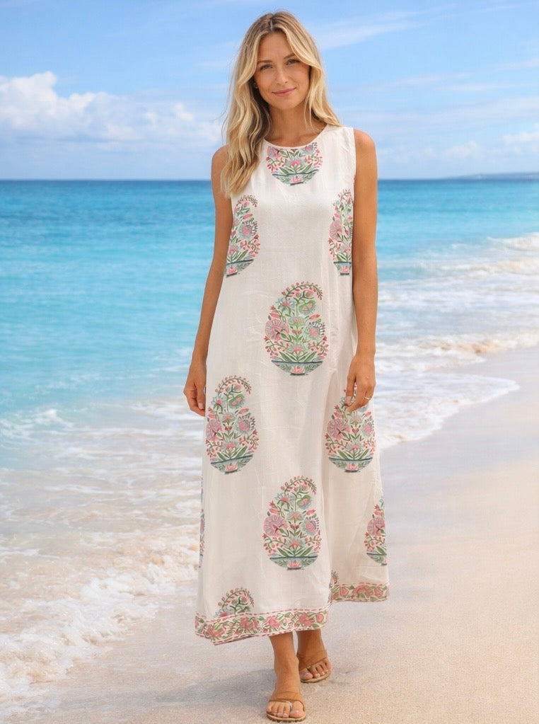 Jen Maxi Dress | Paisley Bowl