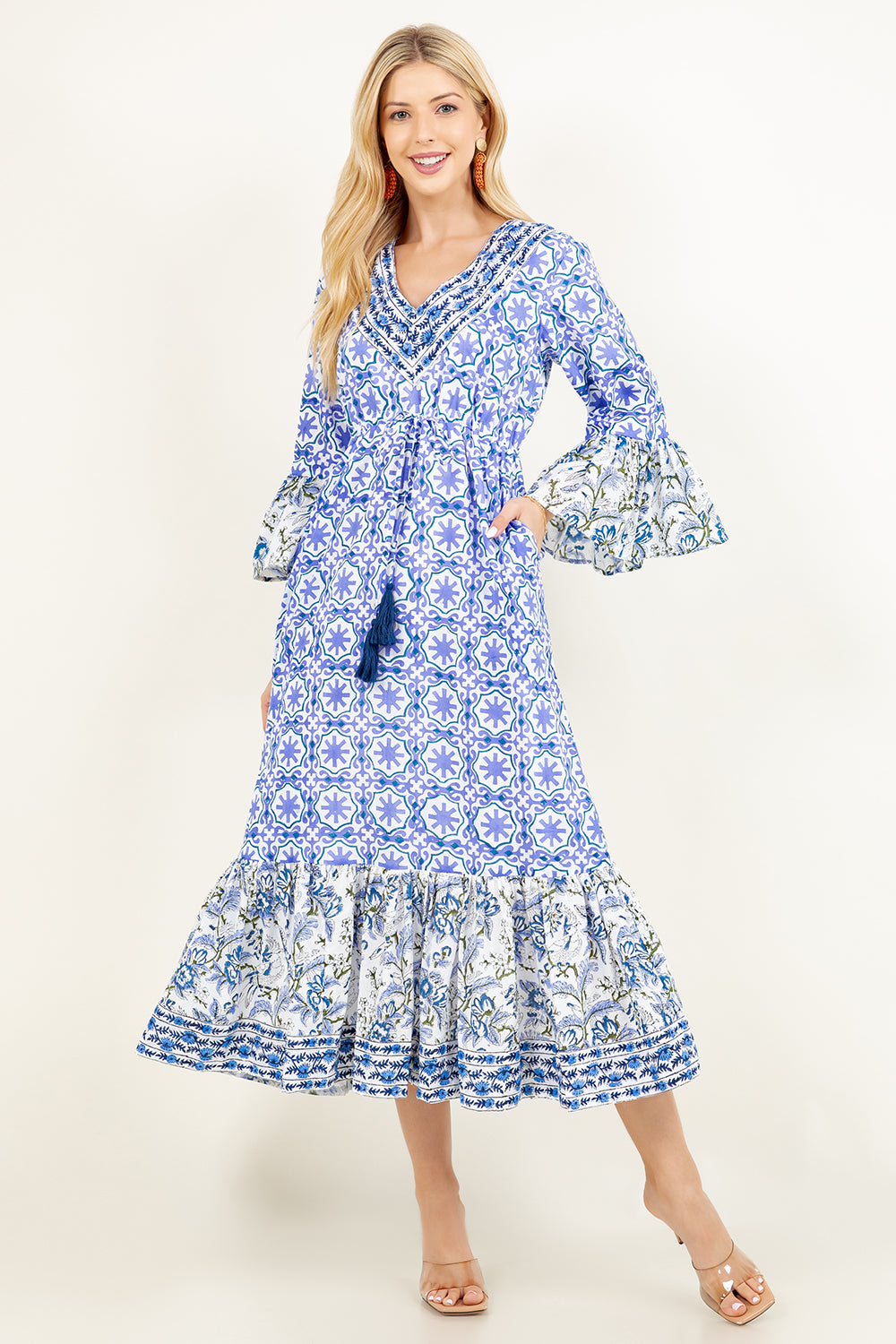 Meg Dress | Santorini