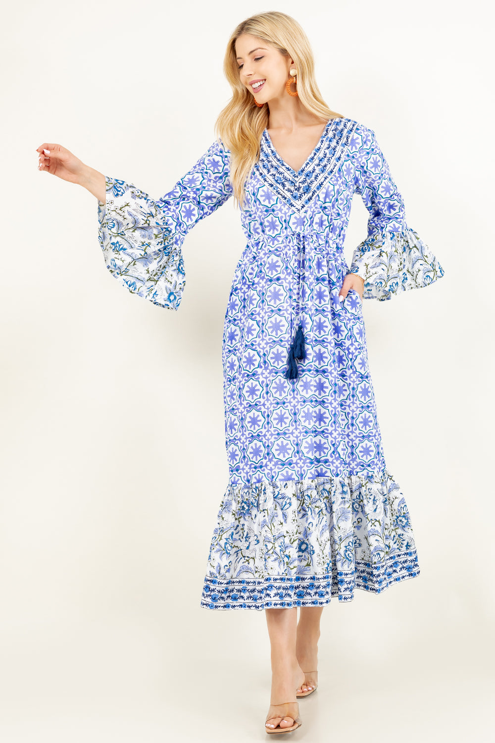 Meg Dress | Santorini