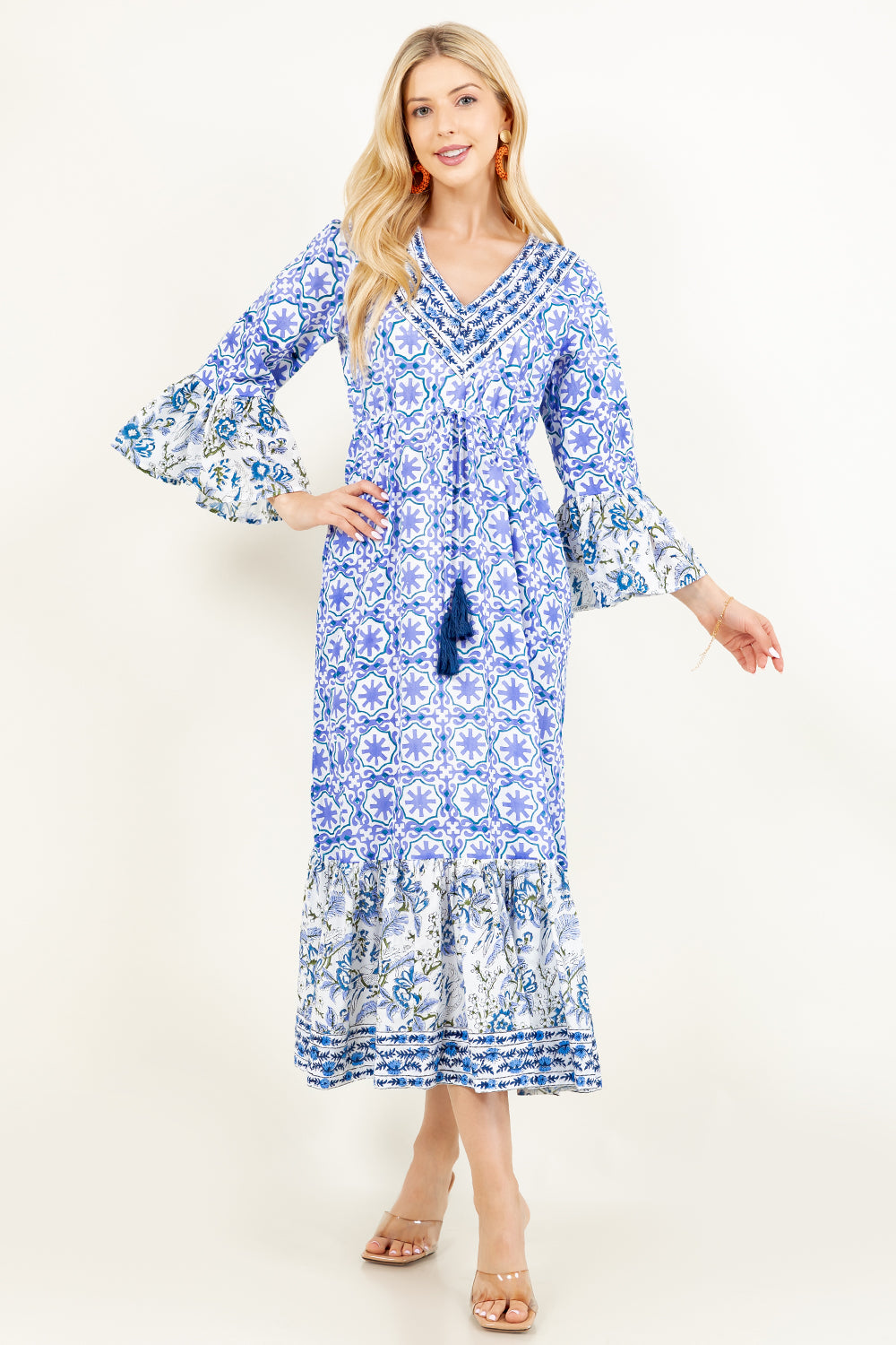 Meg Dress | Santorini