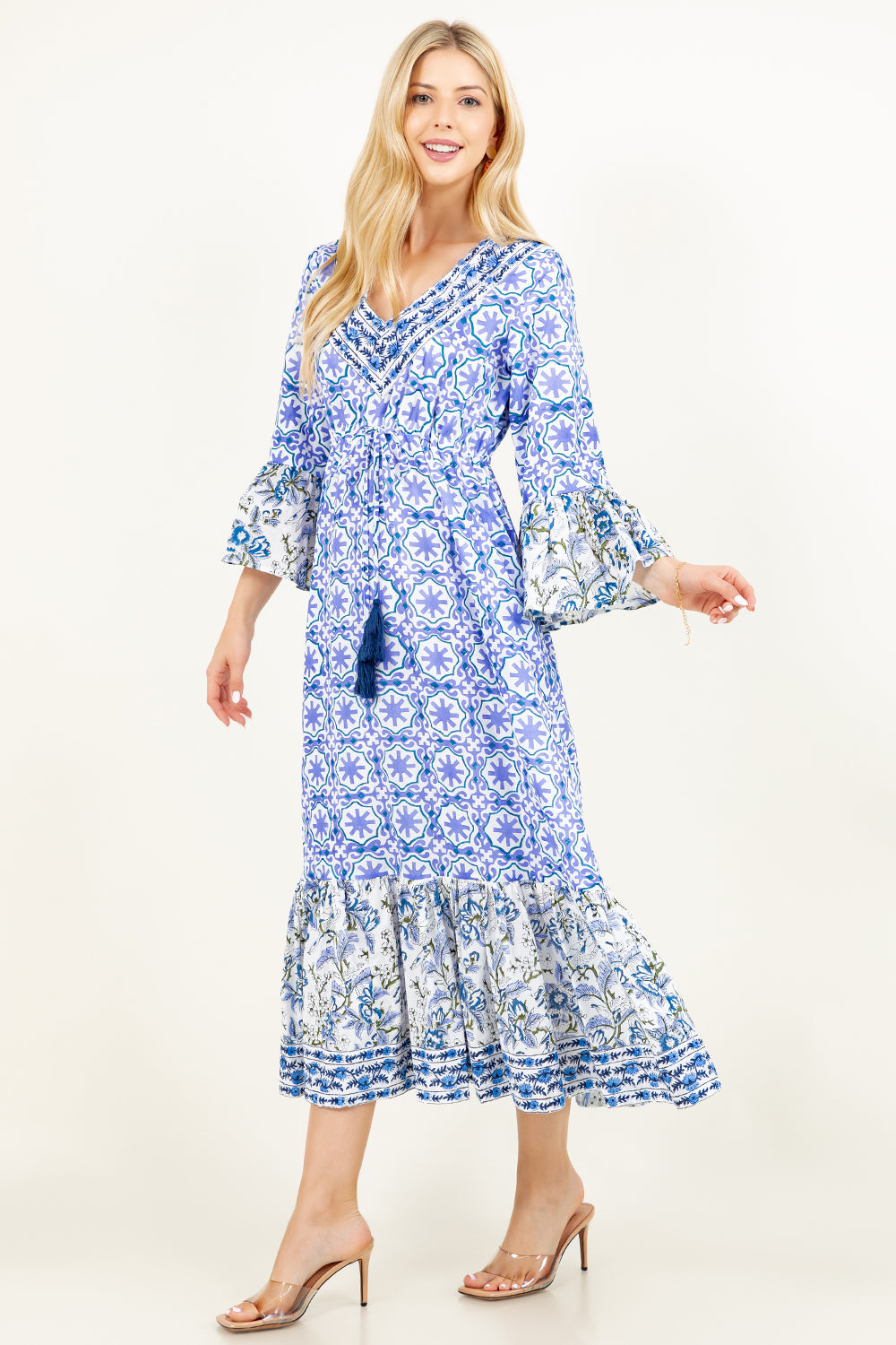 Meg Dress | Santorini