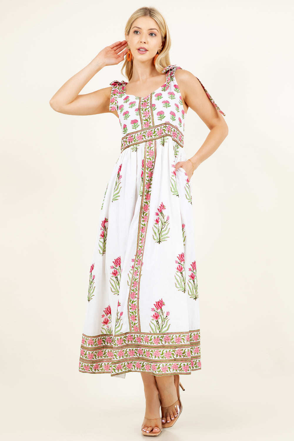 Priya Maxi Dress | Pink Palace