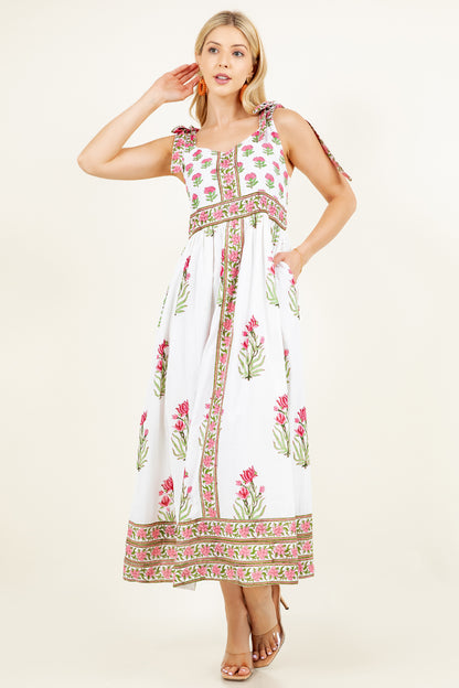Priya Maxi Dress | Pink Palace