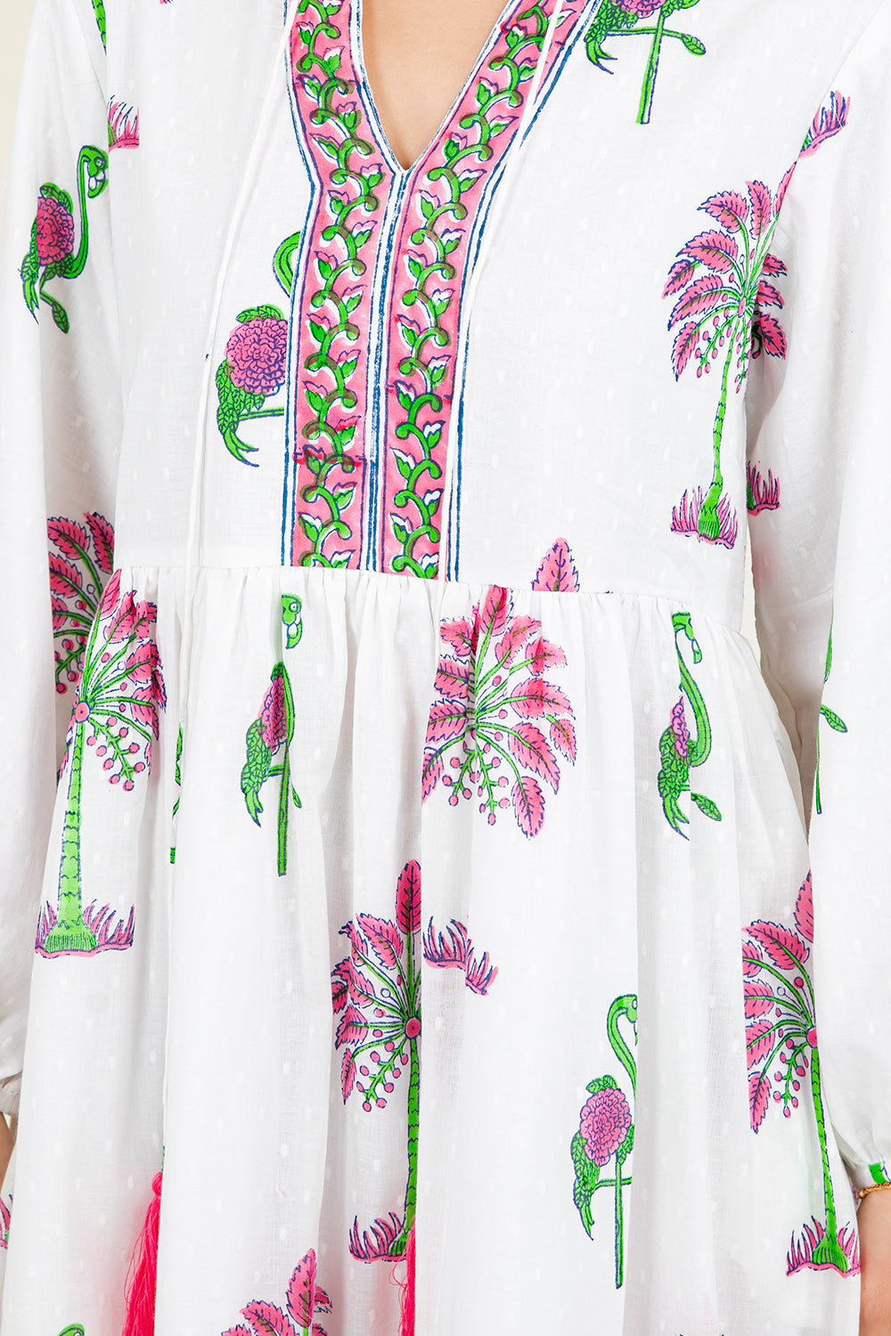 Rita Dress | Sarasota Flamingo