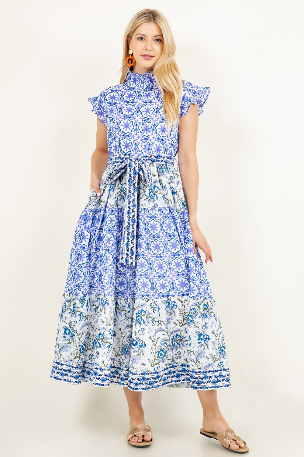 Vera Dress | Santorini