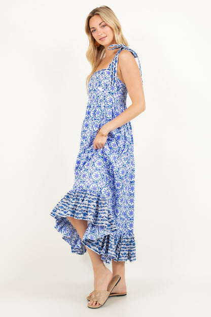 Priya Maxi Dress | Santorini