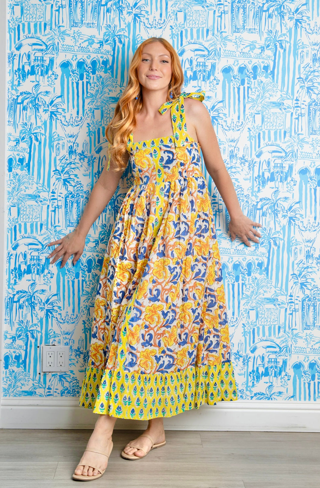 Priya Maxi Dress | Positano