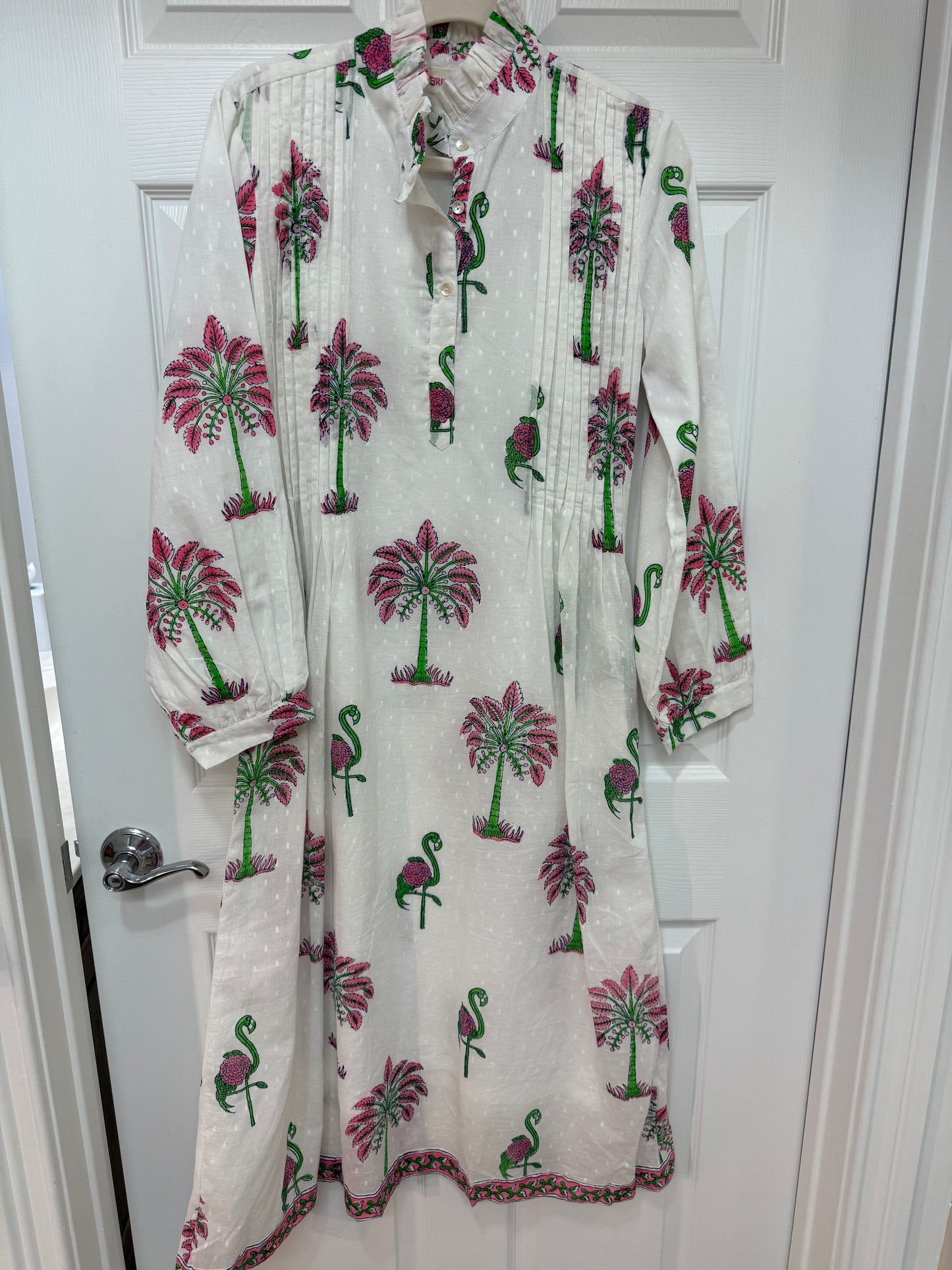 Mira Caftan  Dress | Sarasota Flamingo