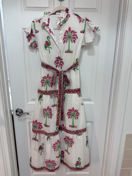 Devi  Dress | Sarasota Flamingo