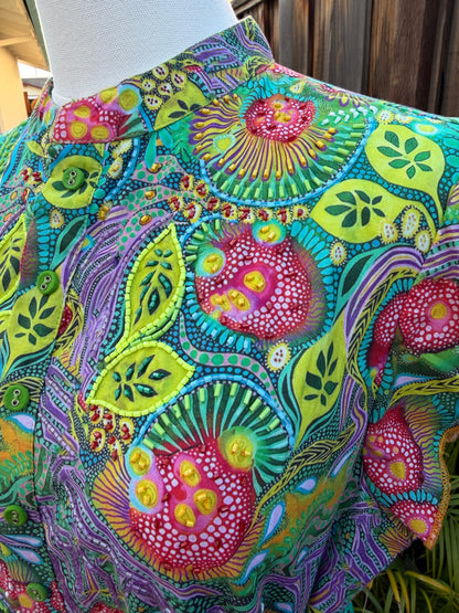 Mindy Dress | Coral Garden