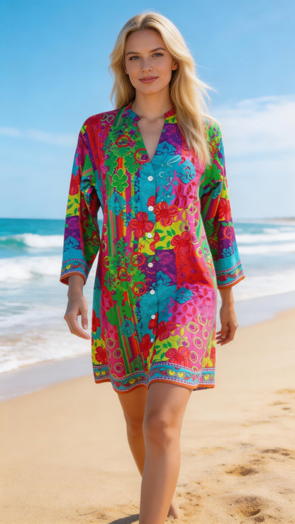 Kat  Dress | Fiesta Flora