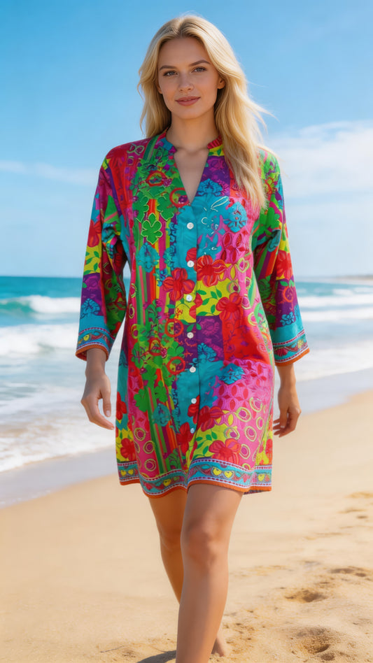 Kat  Dress | Fiesta Flora